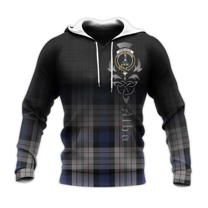 Printivon Ferguson Dress Tartan Crest Alba Celtic Hoodie