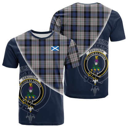 Printivon Ferguson Dress Tartan Scottish Crest T Shirt