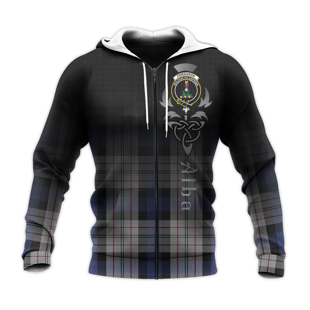 Printivon Ferguson Dress Tartan Crest Alba Celtic Hoodie