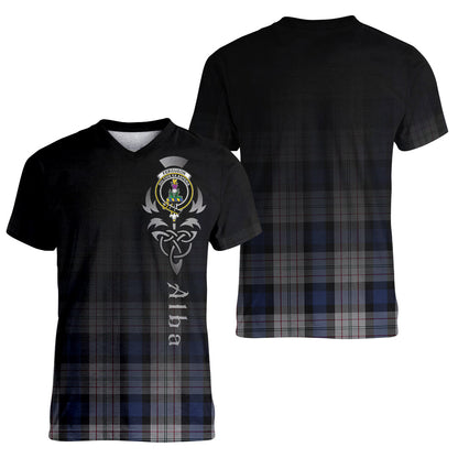 Printivon Ferguson Dress Tartan Crest Alba Celtic T Shirt