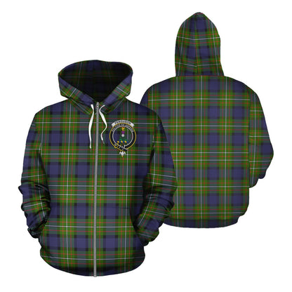 Printivon Ferguson Modern Tartan Hoodie