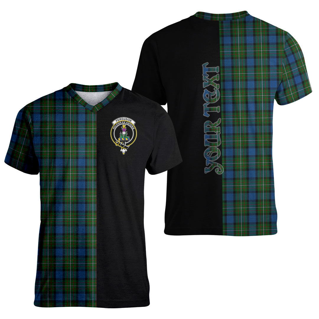 Printivon Ferguson of Atholl Tartan Personalize Half T shirt