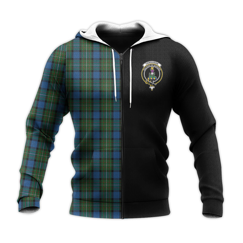 Printivon Ferguson Of Atholl Tartan Personalize Half Hoodie