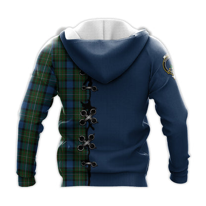 Printivon Ferguson Of Atholl Tartan Hoodie Lion Rampant And Celtic Thistle Style