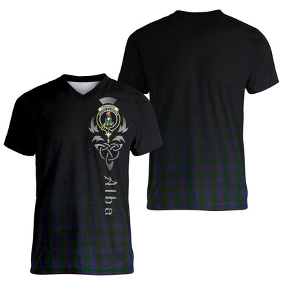 Printivon Ferguson Old Tartan Crest Alba Celtic T Shirt
