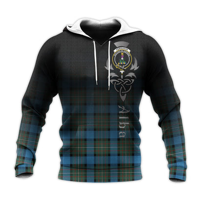 Printivon Fergusson Ancient Tartan Crest Alba Celtic Hoodie