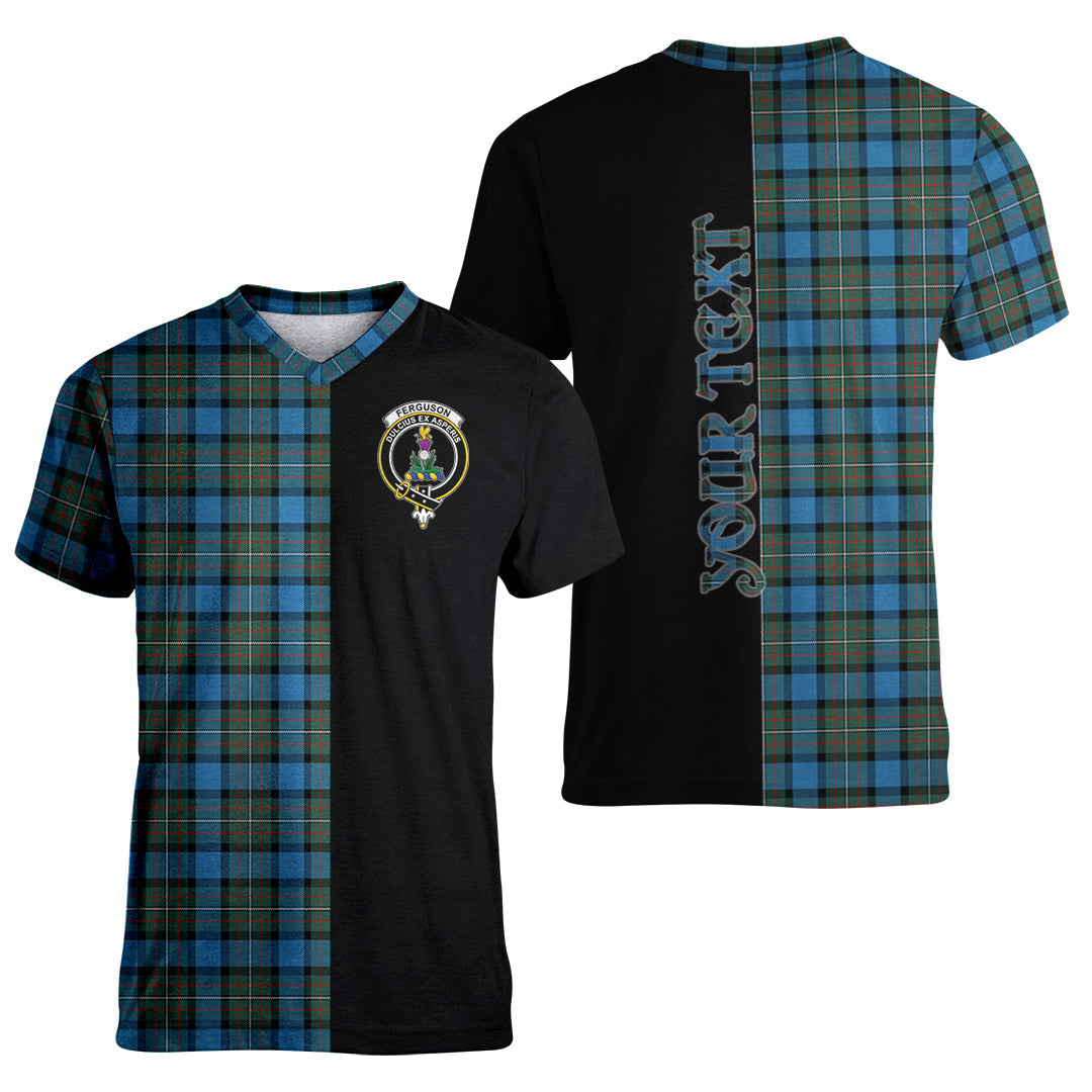 Printivon Fergusson Ancient Tartan Personalize Half T shirt
