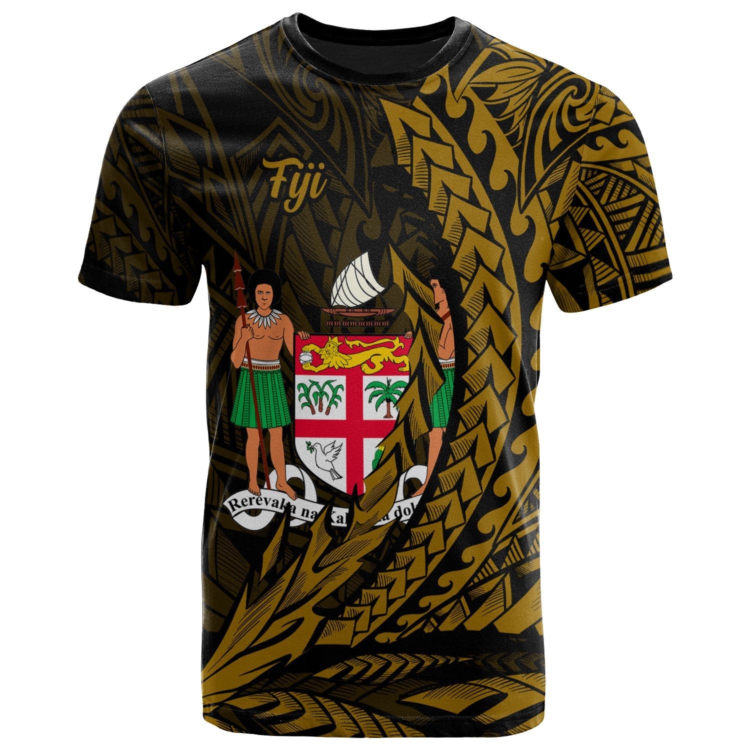 Fiji T Shirt Wings Style