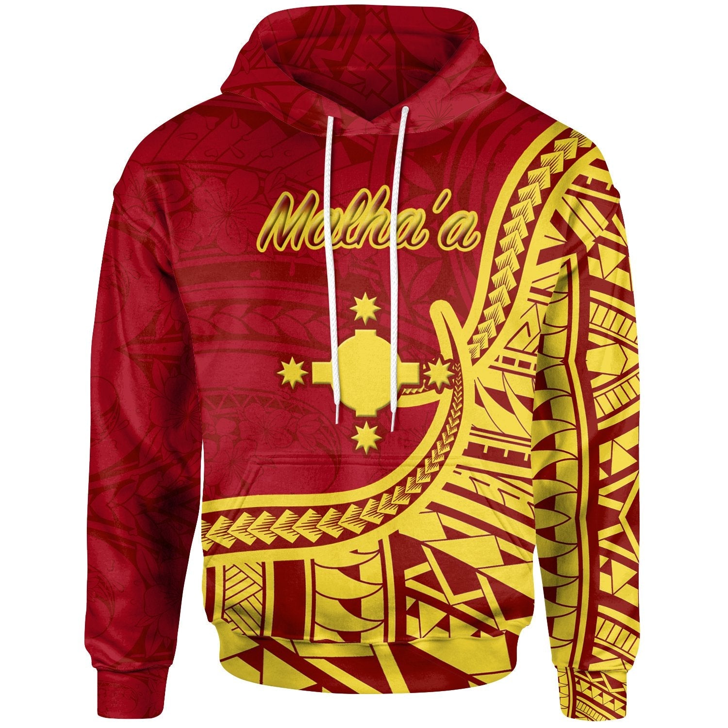 Rotuma Hoodie Malha'a Flag Rotuma