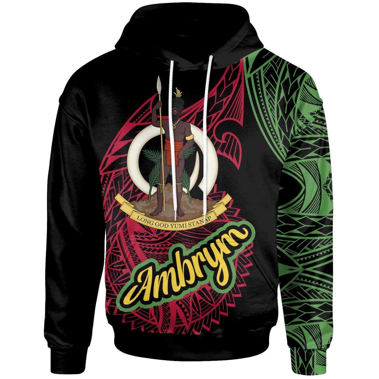 Vanuatu Hoodie 'mbrym Seal Of Vanuatu Special Style