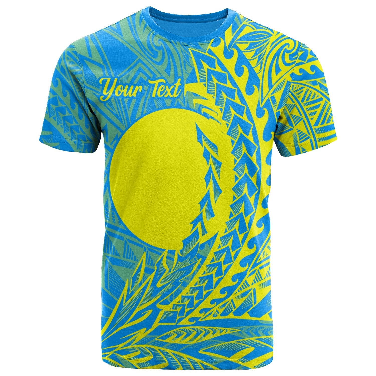 Palau T Shirt Custom Personalised Wings Style