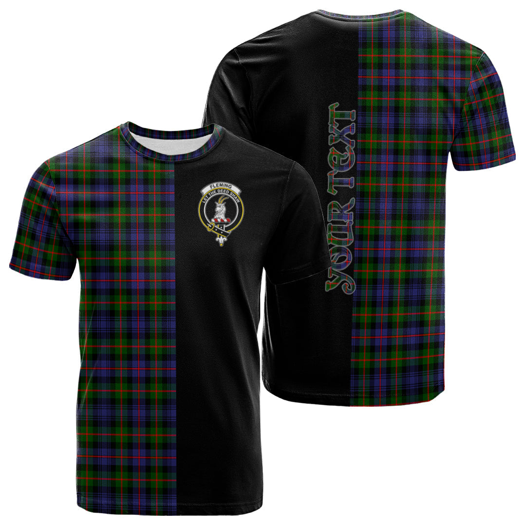 Printivon Fleming Tartan Personalize Half T shirt