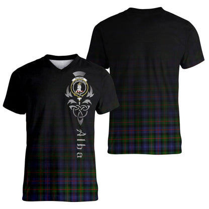 Printivon Fleming Tartan Crest Alba Celtic T Shirt