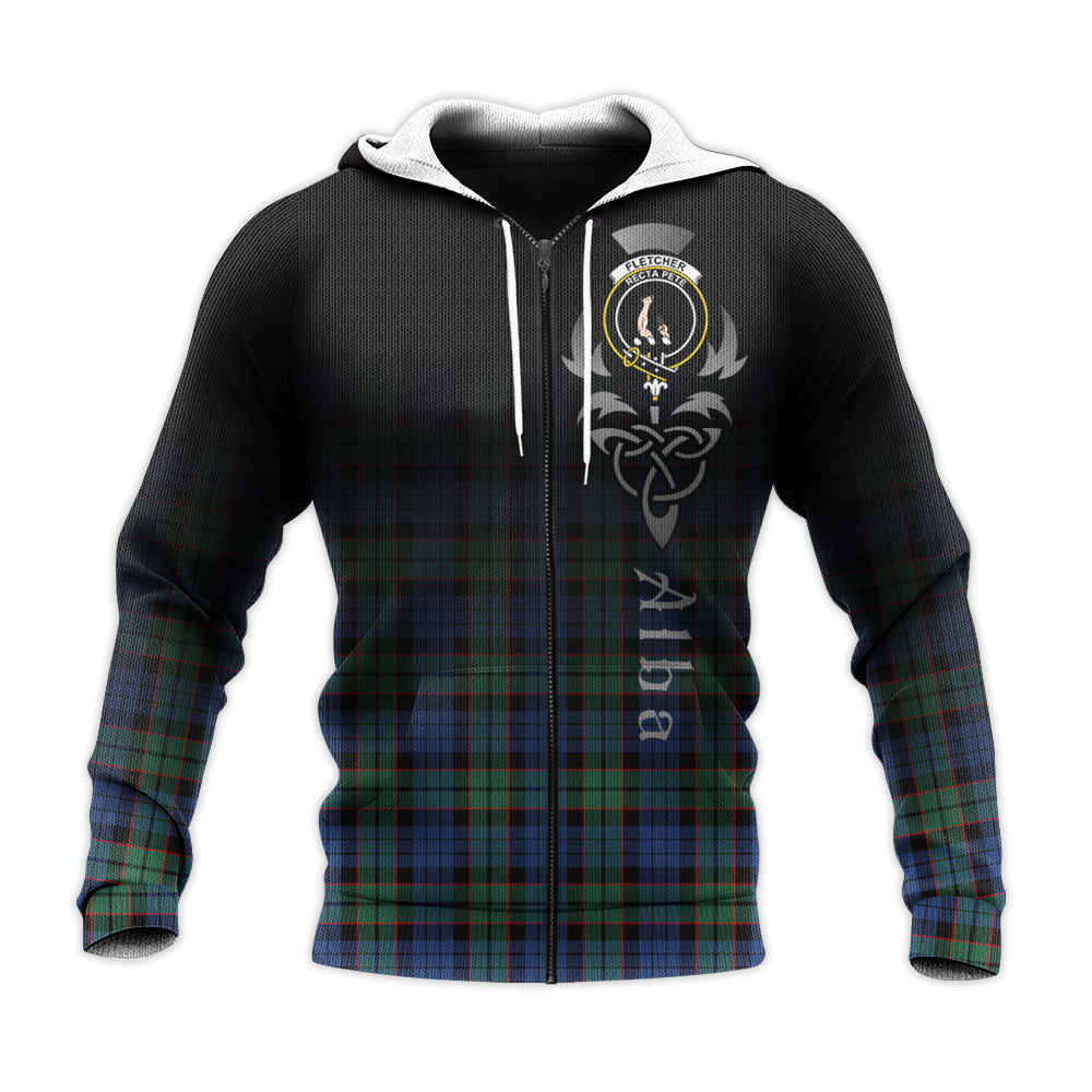 Printivon Fletcher Ancient Tartan Crest Alba Celtic Hoodie