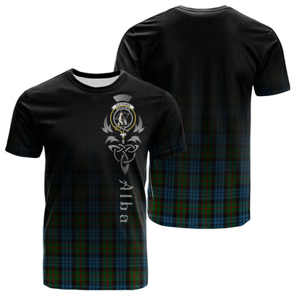 Printivon Fletcher of Dunans Tartan Crest Alba Celtic T Shirt