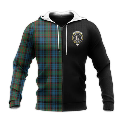 Printivon Fletcher Of Dunans Tartan Personalize Half Hoodie