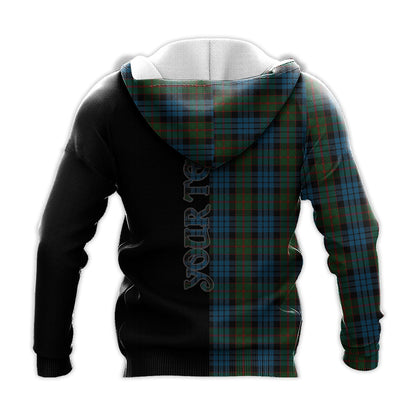 Printivon Fletcher Of Dunans Tartan Personalize Half Hoodie