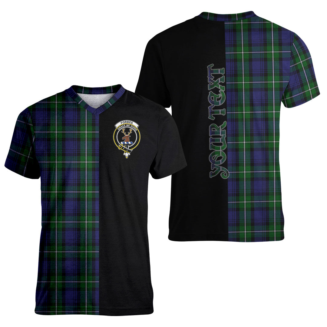 Printivon Forbes Tartan Personalize Half T shirt