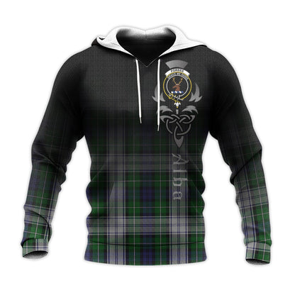 Printivon Forbes Dress Tartan Crest Alba Celtic Hoodie