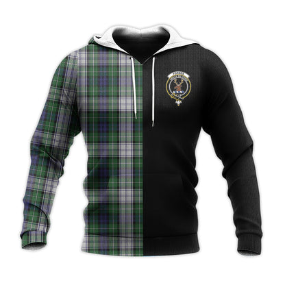 Printivon Forbes Dress Tartan Personalize Half Hoodie