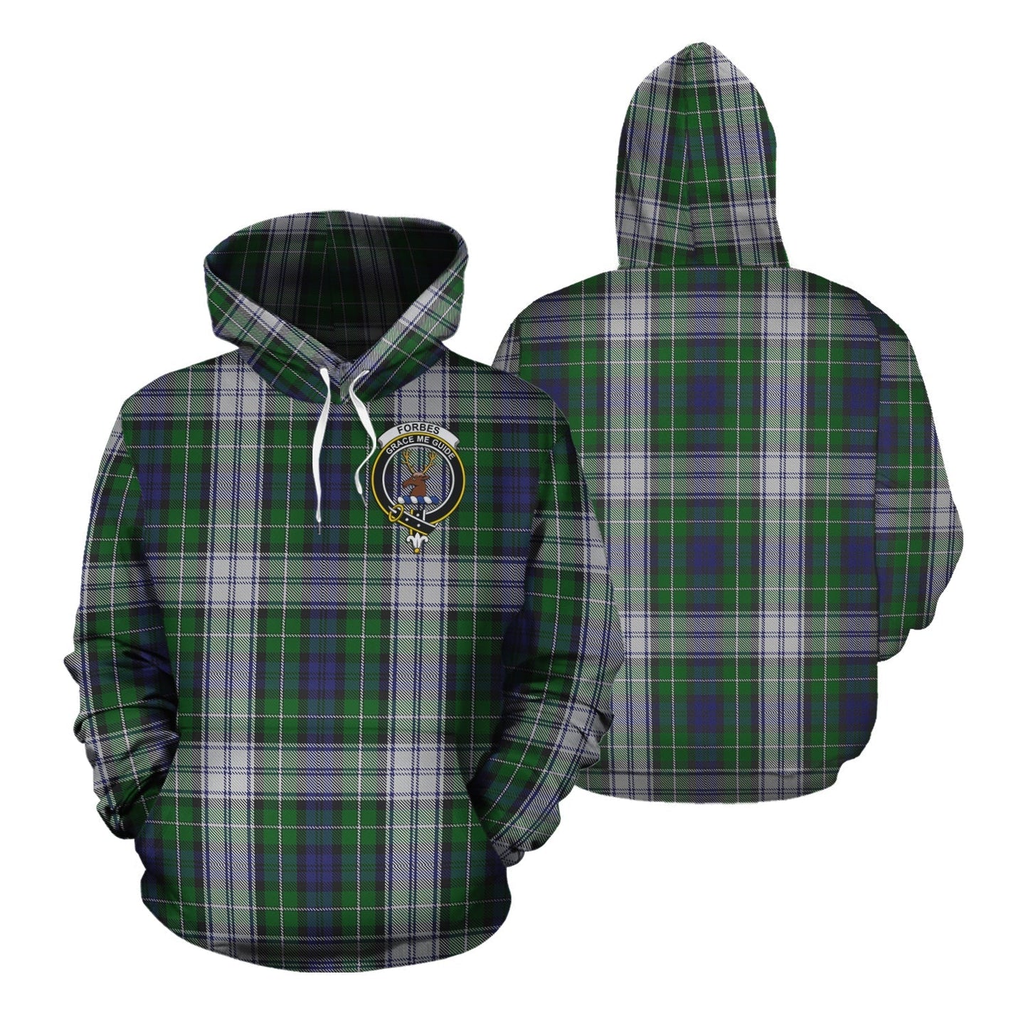 Printivon Forbes Dress Tartan Hoodie