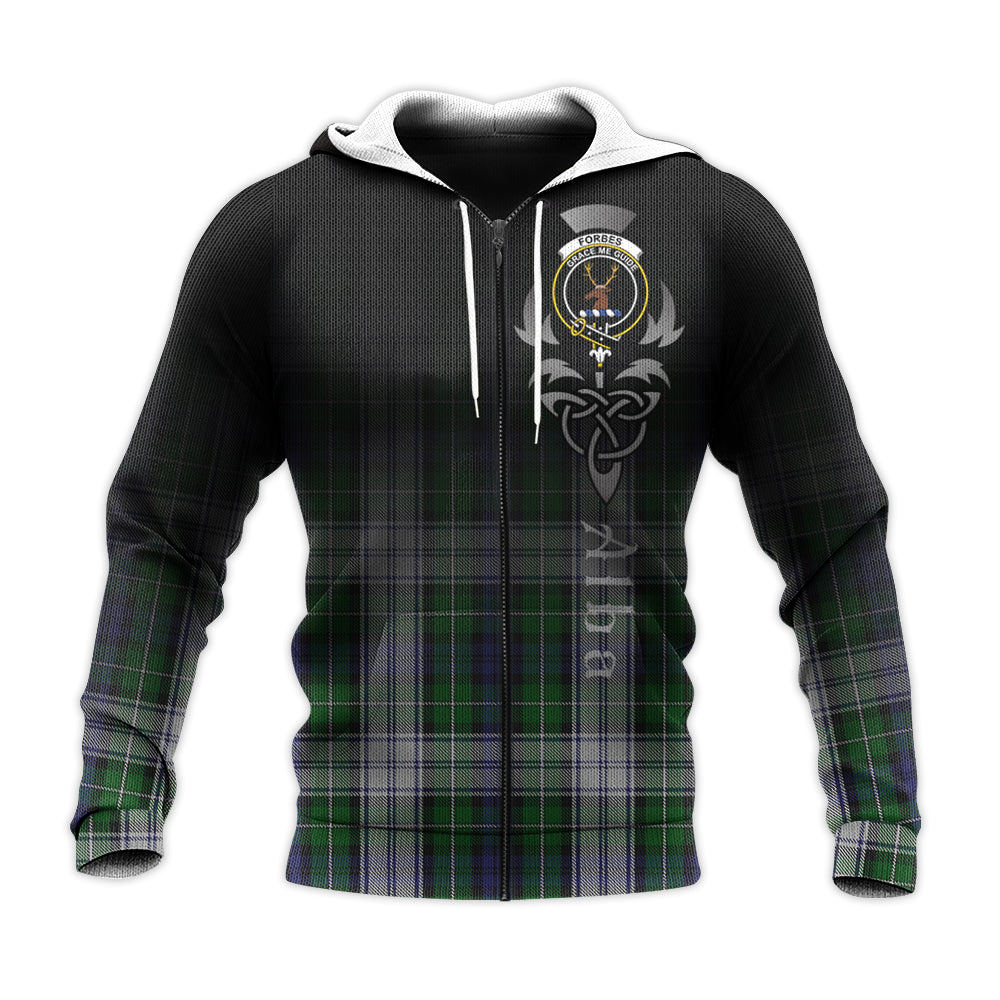 Printivon Forbes Dress Tartan Crest Alba Celtic Hoodie