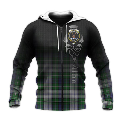 Printivon Forbes Dress Tartan Crest Alba Celtic Hoodie