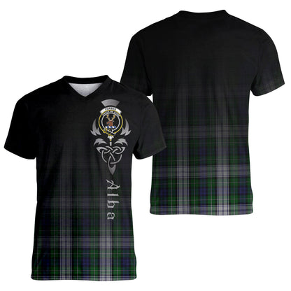 Printivon Forbes Dress Tartan Crest Alba Celtic T Shirt