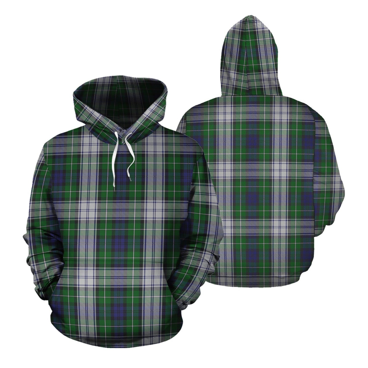 Printivon Forbes Dress Tartan Hoodie