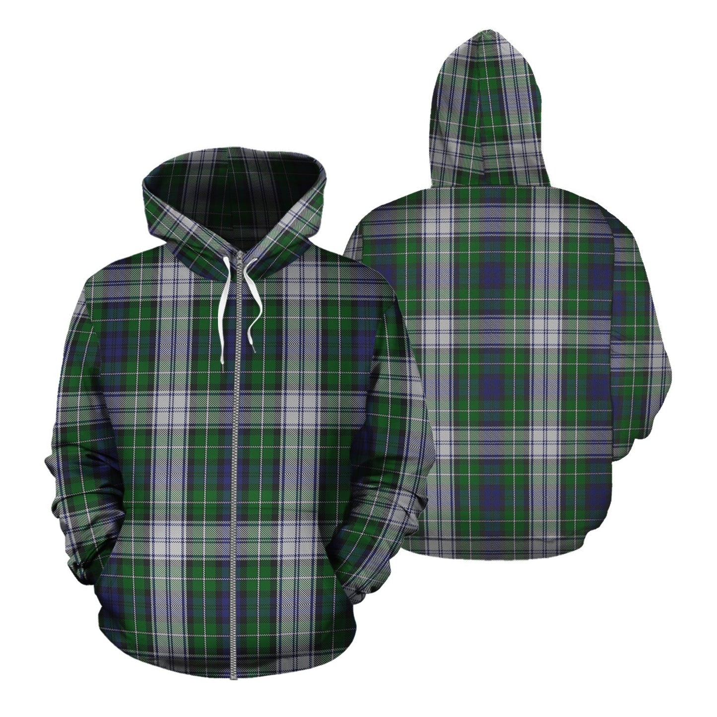 Printivon Forbes Dress Tartan Hoodie