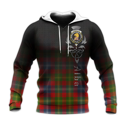 Printivon Forrester Tartan Crest Alba Celtic Hoodie