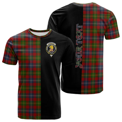 Printivon Forrester or Foster Tartan Personalize Half T shirt