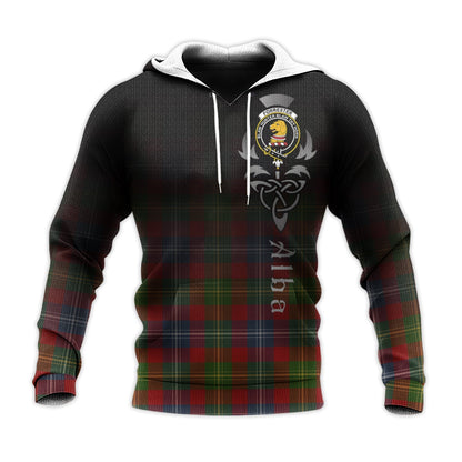 Printivon Forrester Or Foster Tartan Crest Alba Celtic Hoodie
