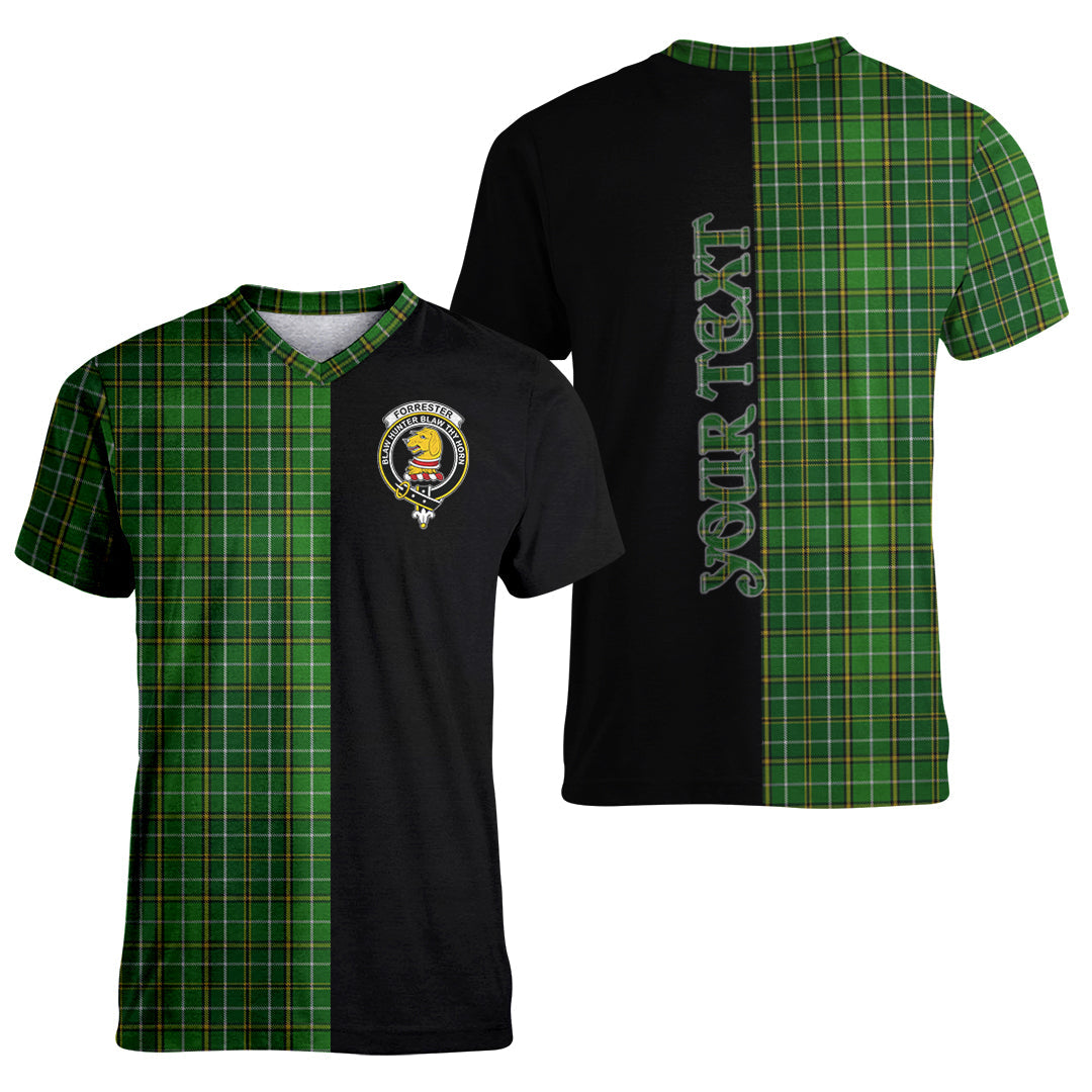 Printivon Forrester or Foster Hunting Tartan Personalize Half T shirt