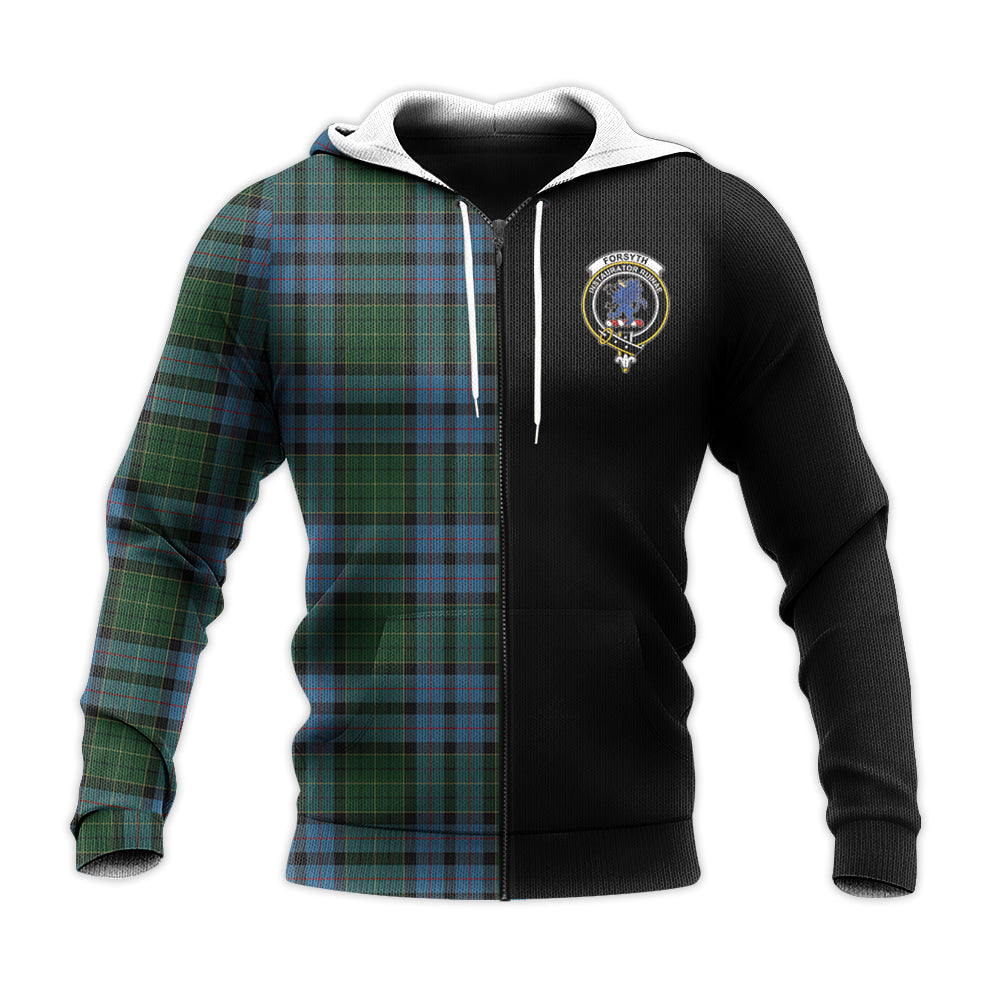 Printivon Forsyth Tartan Personalize Half Hoodie