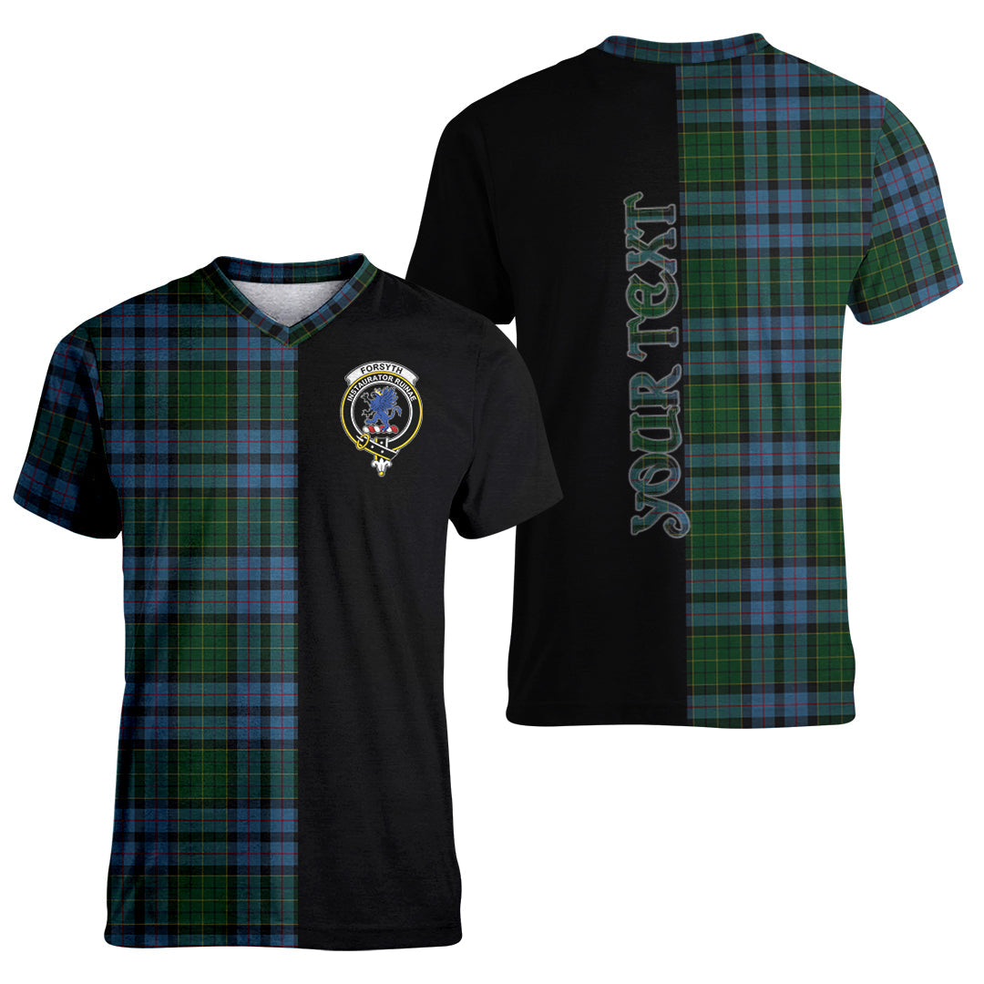Printivon Forsyth Tartan Personalize Half T shirt