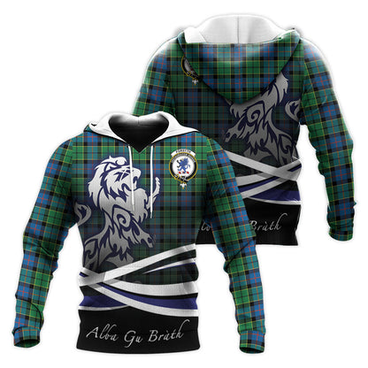 Printivon Forsyth Ancient Tartan Scottish Lion Hoodie
