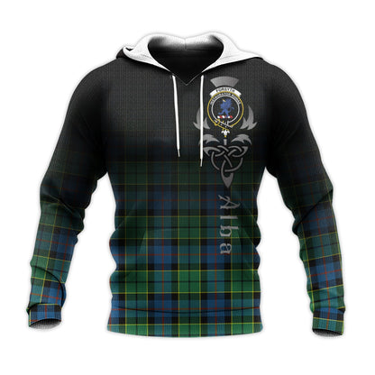 Printivon Forsyth Ancient Tartan Crest Alba Celtic Hoodie