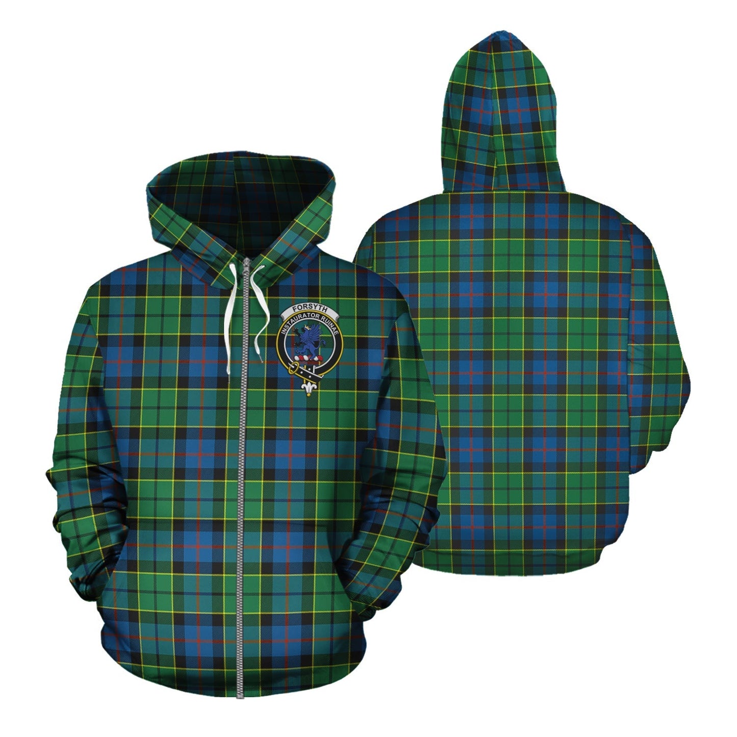 Printivon Forsyth Ancient Tartan Hoodie