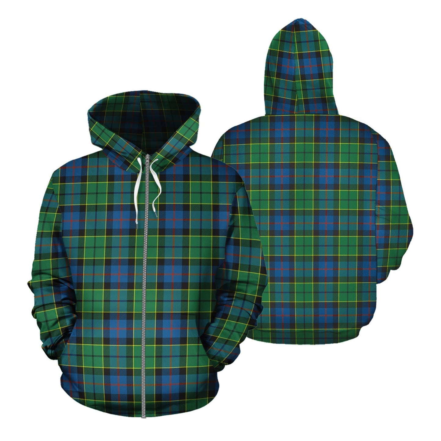 Printivon Forsyth Ancient Tartan Hoodie