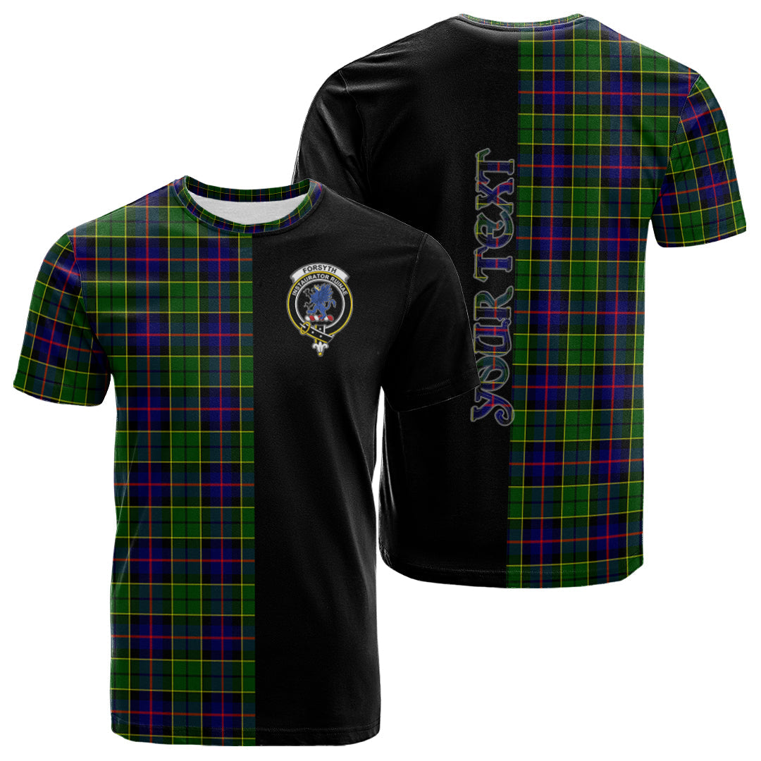 Printivon Forsyth Modern Tartan Personalize Half T shirt