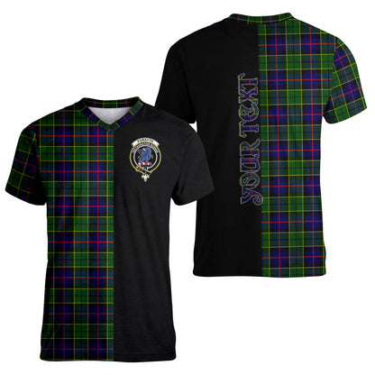 Printivon Forsyth Modern Tartan Personalize Half T shirt