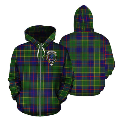 Printivon Forsyth Modern Tartan Hoodie