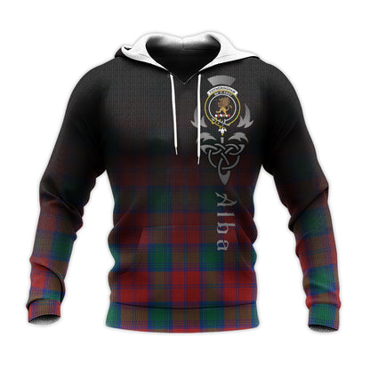 Printivon Fotheringham Modern Tartan Crest Alba Celtic Hoodie