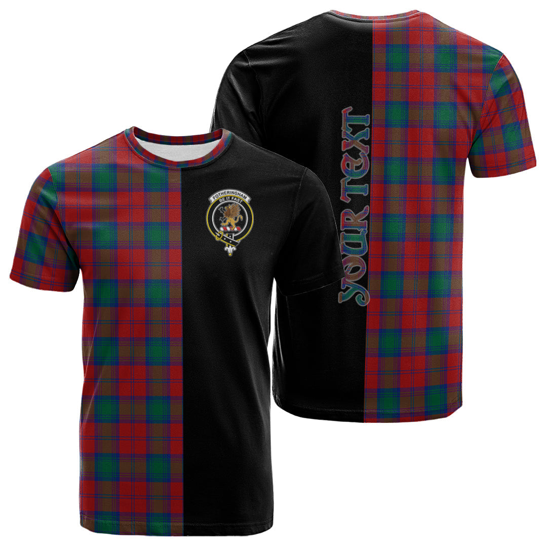 Printivon Fotheringham Modern Tartan Personalize Half T shirt