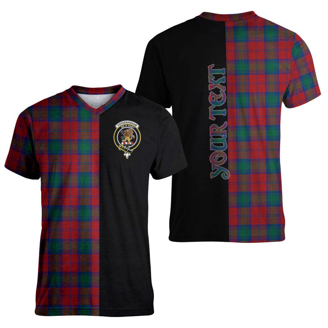 Printivon Fotheringham Modern Tartan Personalize Half T shirt