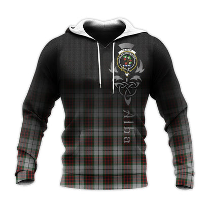 Printivon Fraser Dress Tartan Crest Alba Celtic Hoodie
