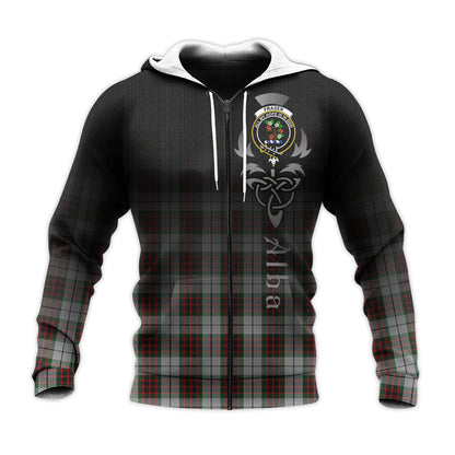 Printivon Fraser Dress Tartan Crest Alba Celtic Hoodie