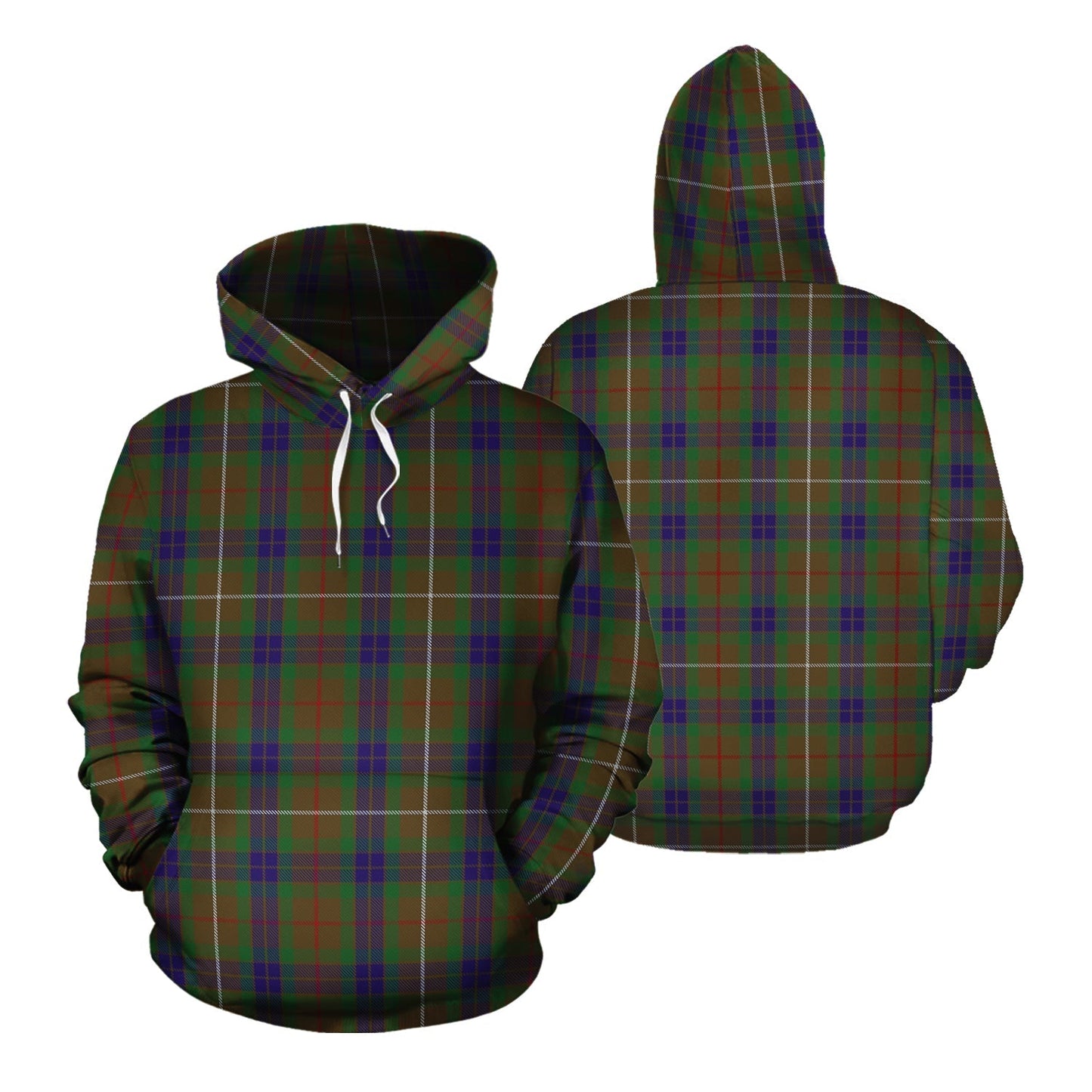Printivon Fraser Hunting Tartan Hoodie