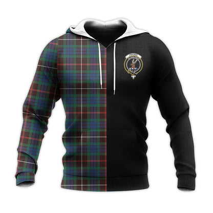 Printivon Fraser Hunting Ancient Tartan Personalize Half Hoodie